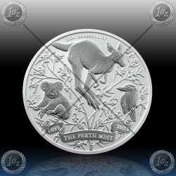 1oz AUSTRALIA $1 2024 (125th Anni. The Perth Mint) BU 1oz AUSTRALIA $1 2024 (125th Anni. The Perth Mint) BU